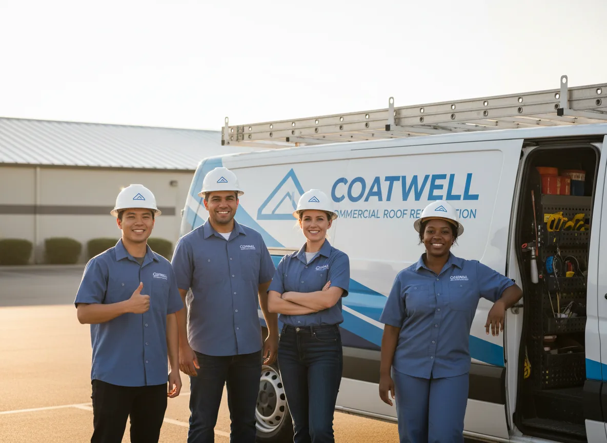 Commercial roof coating company in Pollock, LA